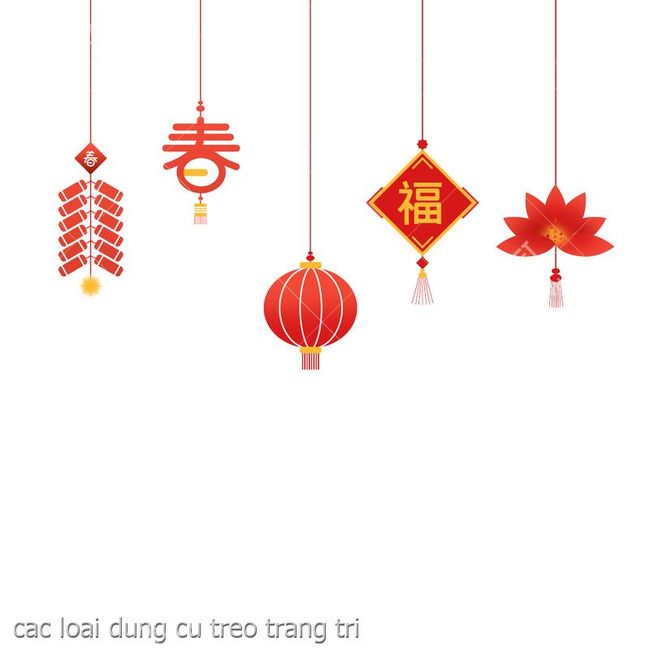 cac loai dung cu treo trang tri